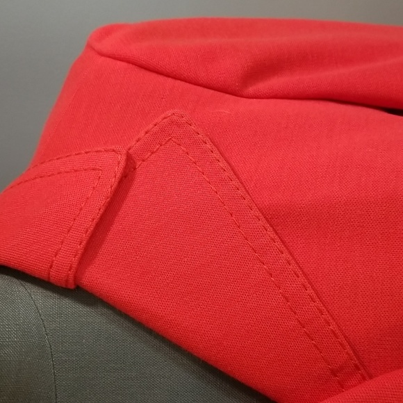 Vintage Modell orange/red womens 3/4 coat.  Aprox. Size 10 - 12 fully lined. - Picture 5 of 16